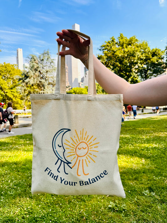 Find Your Balance Tote Bag